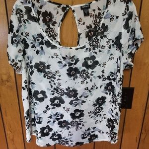 Torrid chiffon top